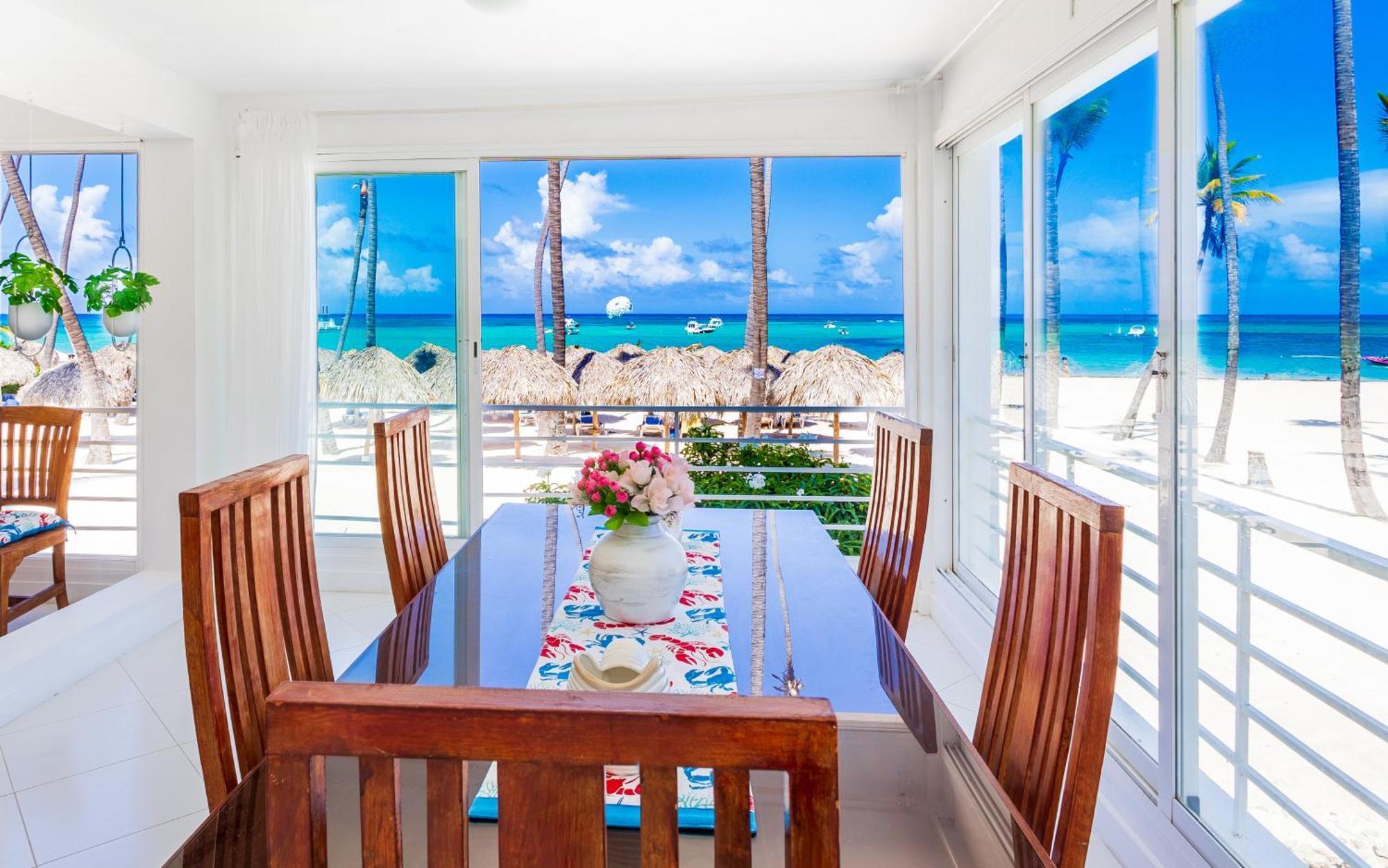 Prime Ocean View Punta Cana Apartments - 3-Bedroom Getaway With Private Terrace On Bavaro Beach Kültér fotó
