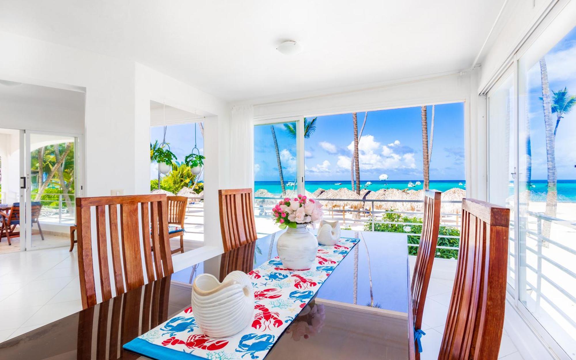 Prime Ocean View Punta Cana Apartments - 3-Bedroom Getaway With Private Terrace On Bavaro Beach Kültér fotó