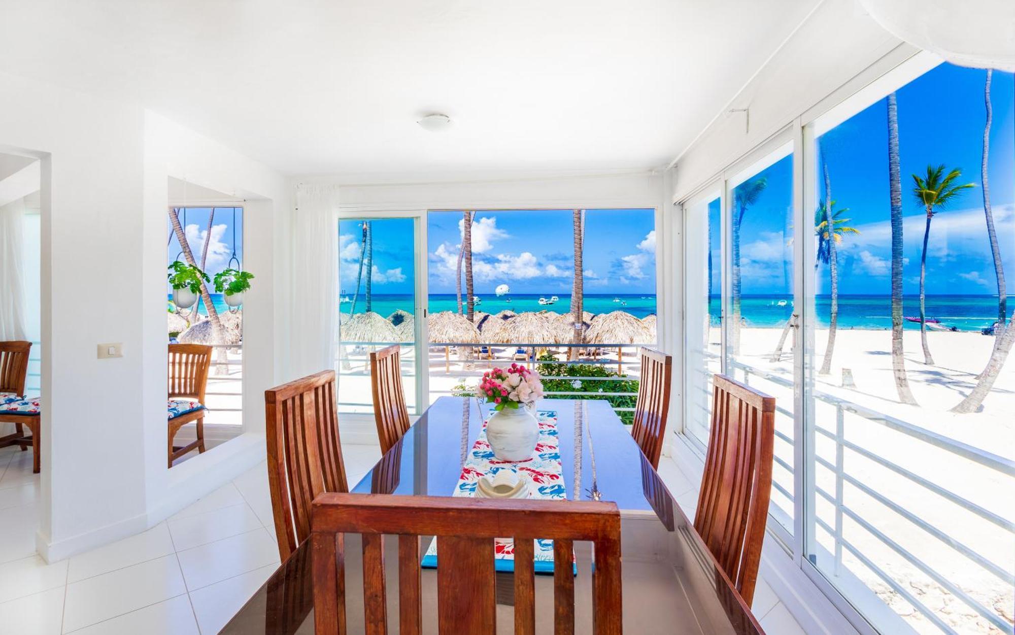 Prime Ocean View Punta Cana Apartments - 3-Bedroom Getaway With Private Terrace On Bavaro Beach Kültér fotó