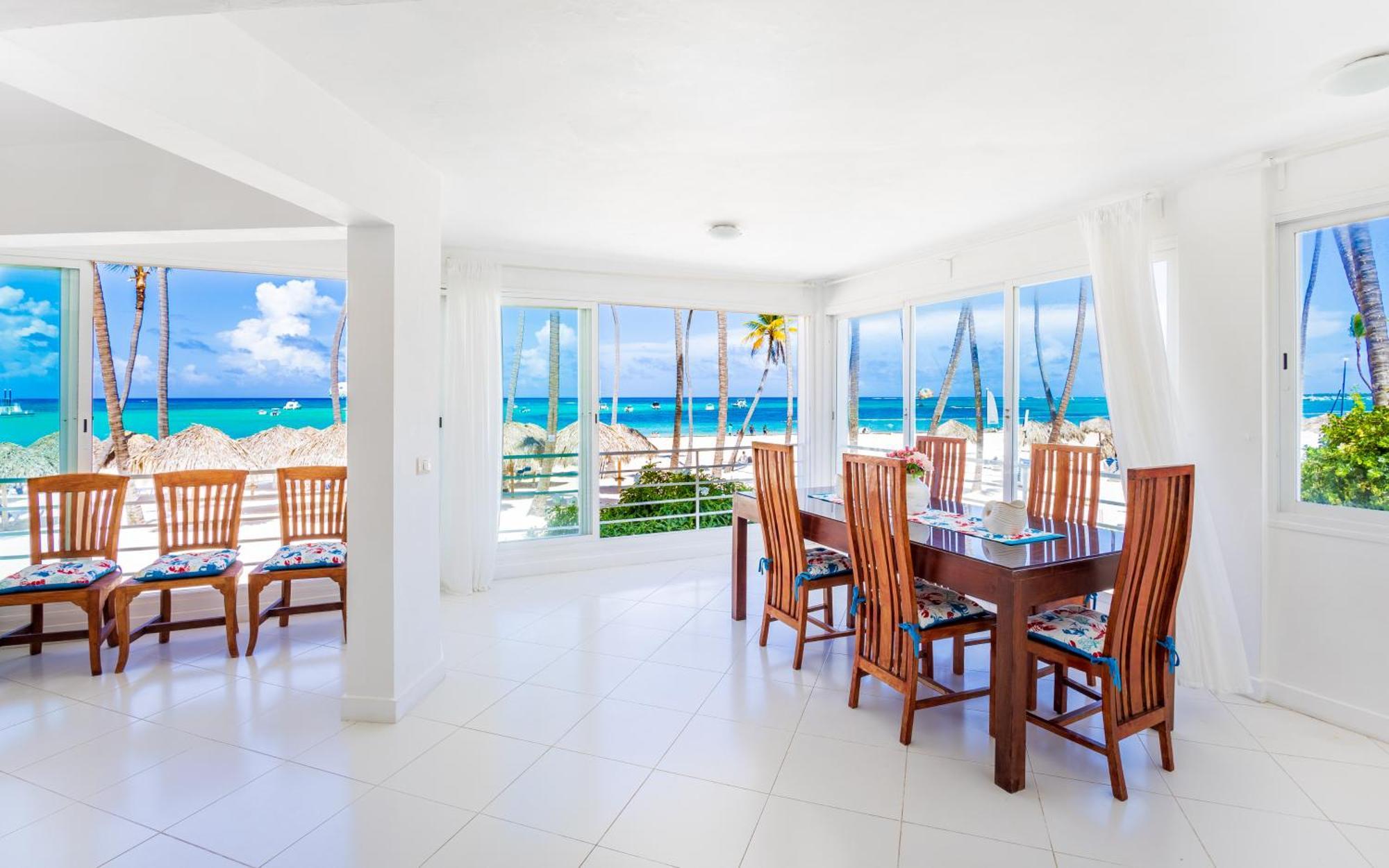 Prime Ocean View Punta Cana Apartments - 3-Bedroom Getaway With Private Terrace On Bavaro Beach Kültér fotó